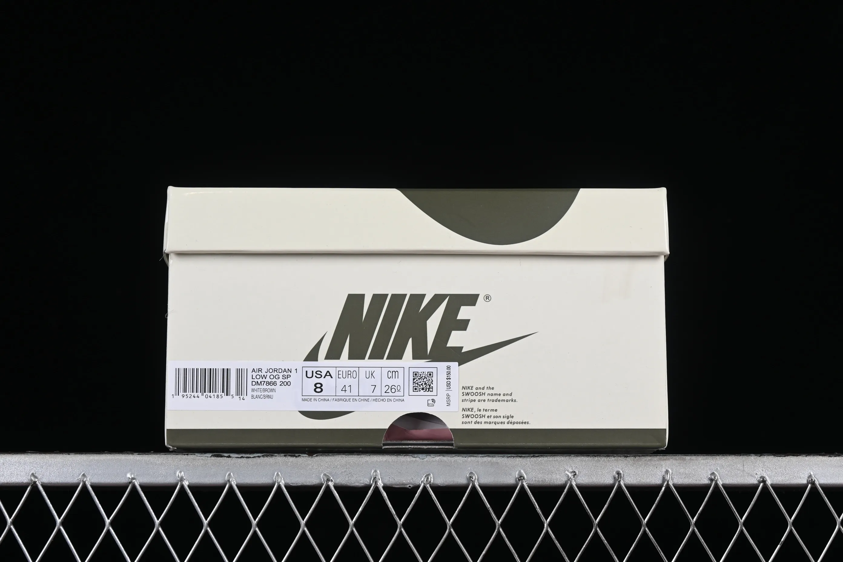 All categories Air Jordan Jordan series basketball shoes Air Jordan 1 Low foreign trade version Travis Scott x Air Jordan 1 Low OG AJ1 Joe 1 undercut low DM7866-200